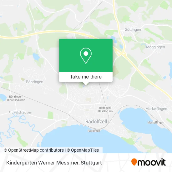 Карта Kindergarten Werner Messmer