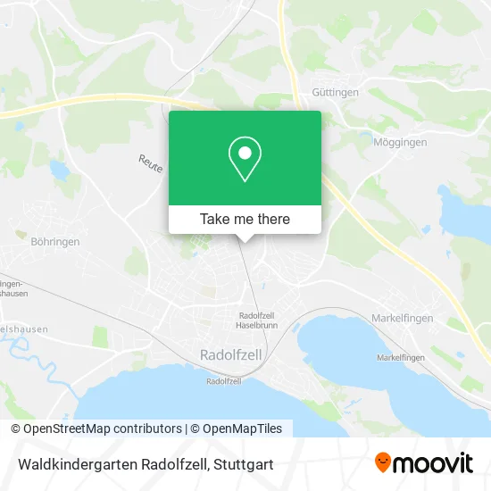 Карта Waldkindergarten Radolfzell