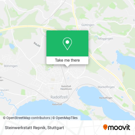 Steinwerkstatt Repnik map