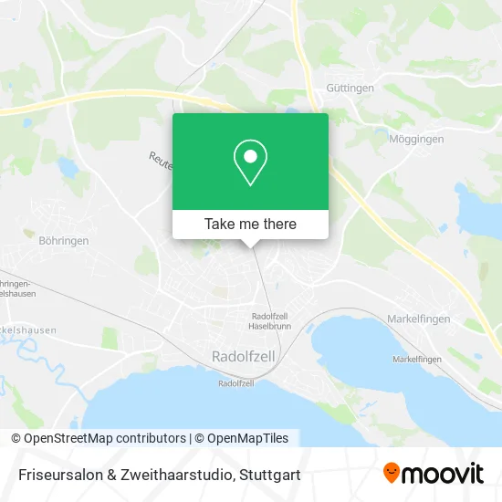 Карта Friseursalon & Zweithaarstudio