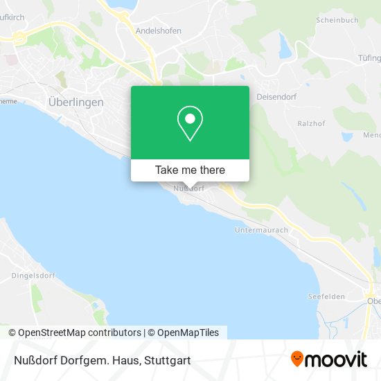 Nußdorf Dorfgem. Haus map