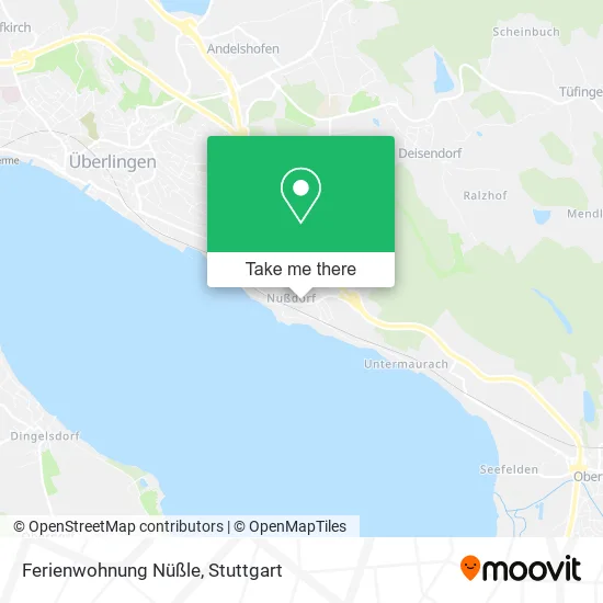 Карта Ferienwohnung Nüßle