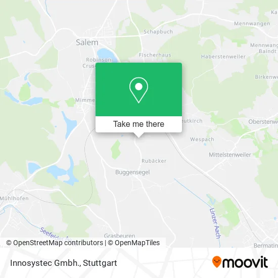 Карта Innosystec Gmbh.