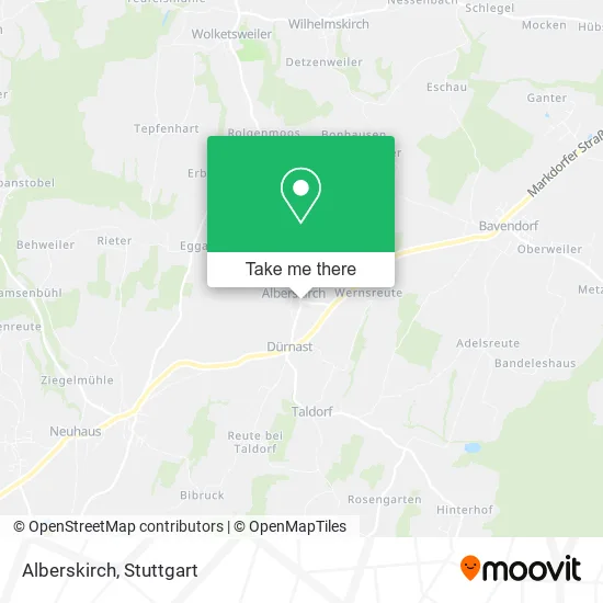Карта Alberskirch