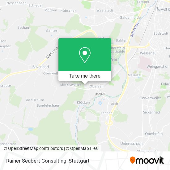 Rainer Seubert Consulting map