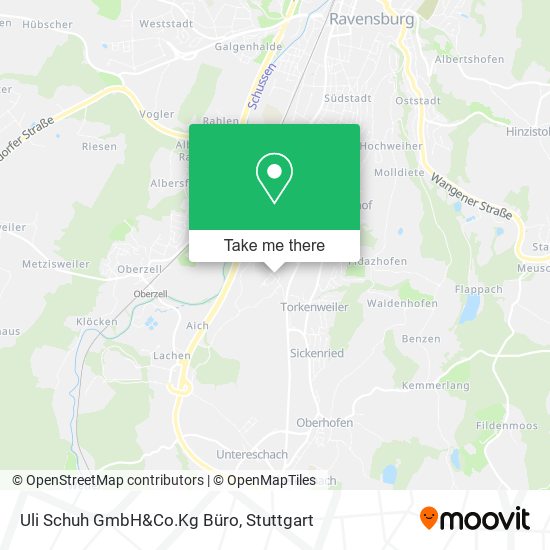 Uli Schuh GmbH&Co.Kg Büro map