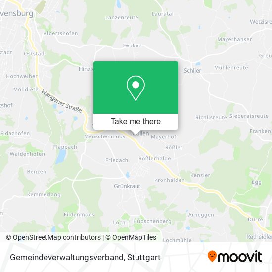 Gemeindeverwaltungsverband map