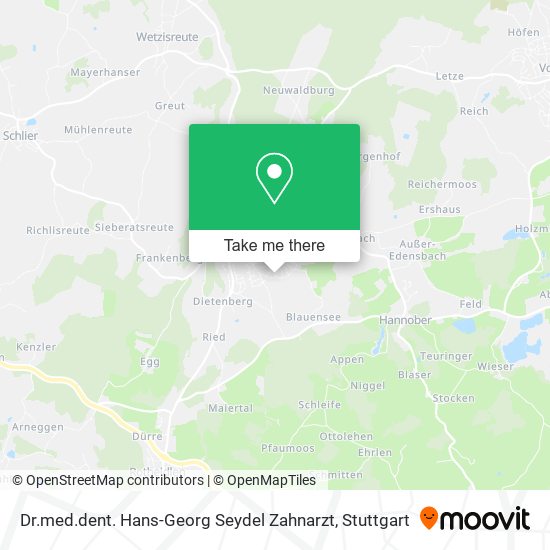 Dr.med.dent. Hans-Georg Seydel Zahnarzt map