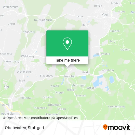 Карта Obstivisten