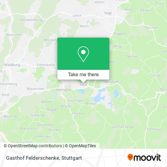 Gasthof Felderschenke map