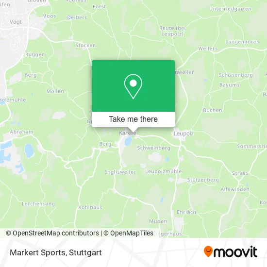 Карта Markert Sports