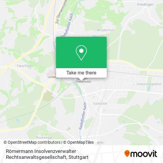 Römermann Insolvenzverwalter Rechtsanwaltsgesellschaft map