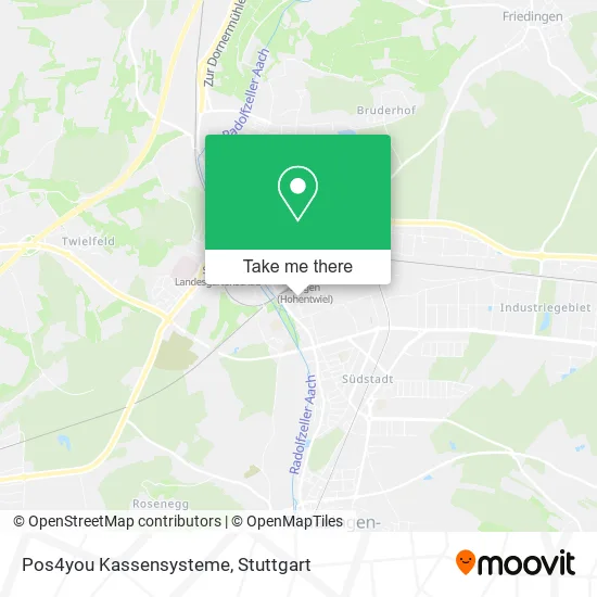 Карта Pos4you Kassensysteme