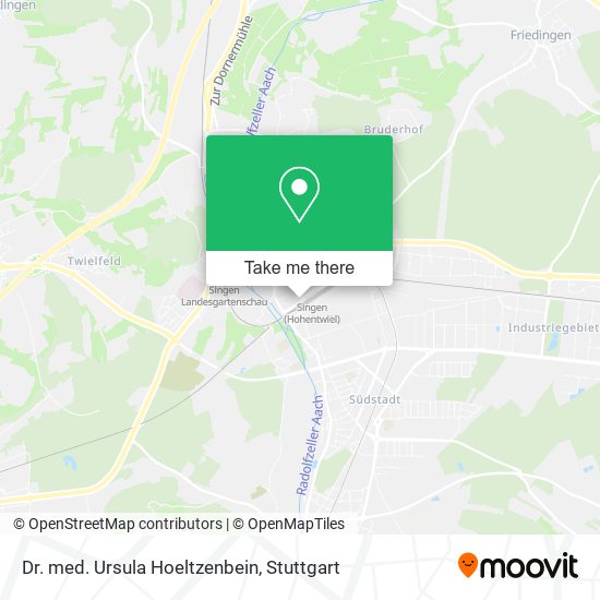 Dr. med. Ursula Hoeltzenbein map