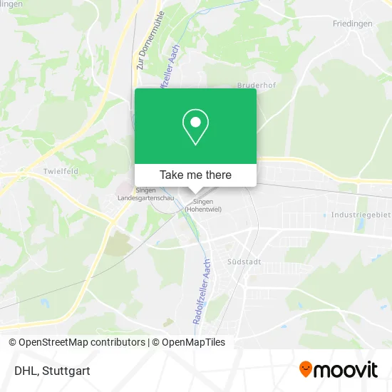 Карта DHL