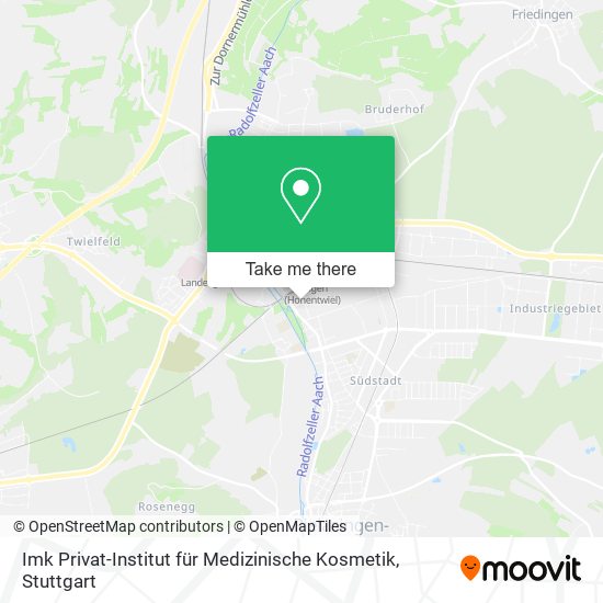 Карта Imk Privat-Institut für Medizinische Kosmetik