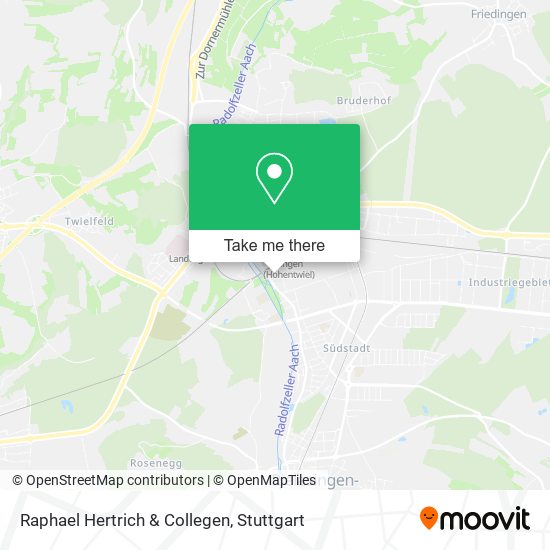 Raphael Hertrich & Collegen map