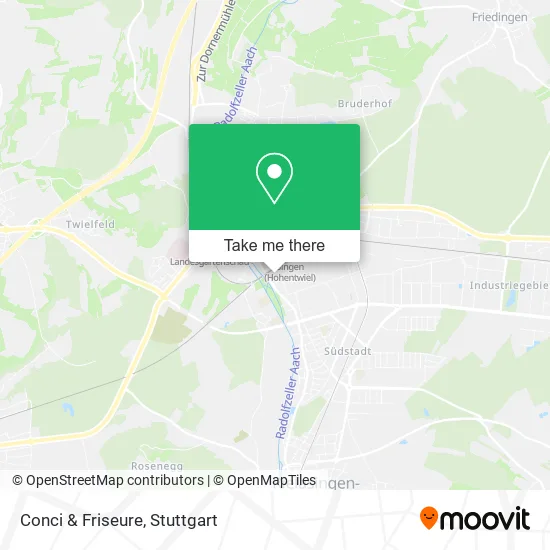 Карта Conci & Friseure