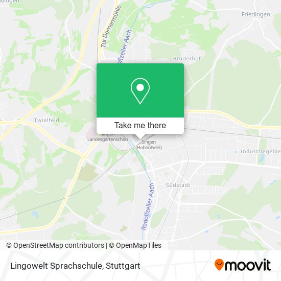 Lingowelt Sprachschule map