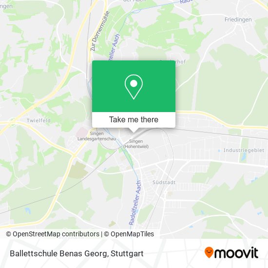 Карта Ballettschule Benas Georg