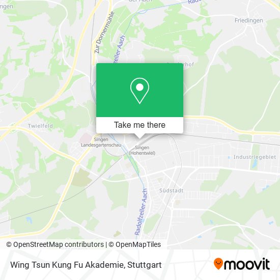 Карта Wing Tsun Kung Fu Akademie