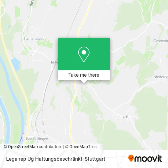 Карта Legalrep Ug Haftungsbeschränkt