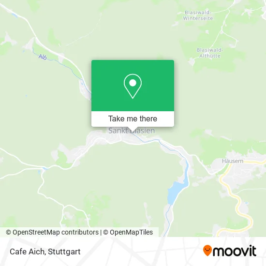 Карта Cafe Aich