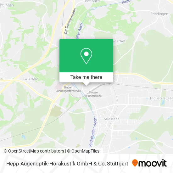 Карта Hepp Augenoptik-Hörakustik GmbH & Co