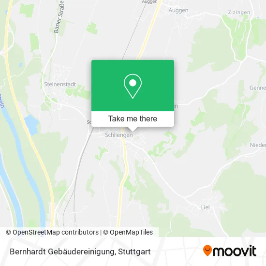 Карта Bernhardt Gebäudereinigung