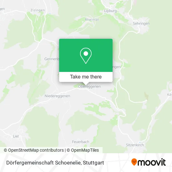 Карта Dörfergemeinschaft Schoenelie