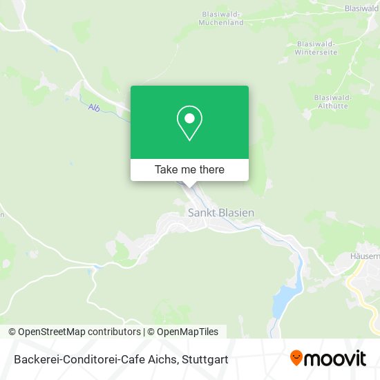 Backerei-Conditorei-Cafe Aichs map