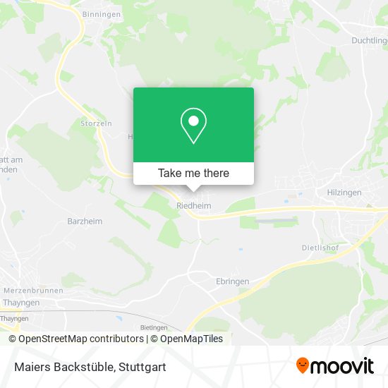Maiers Backstüble map