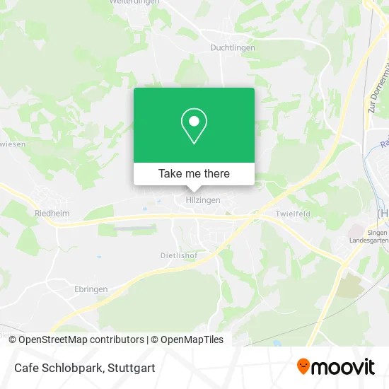 Карта Cafe Schlobpark