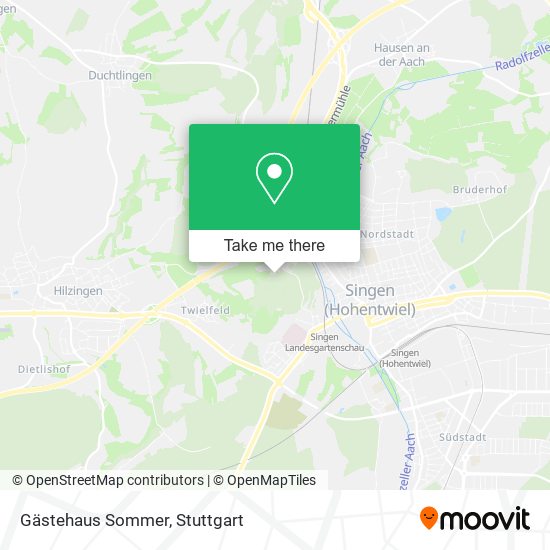 Gästehaus Sommer map