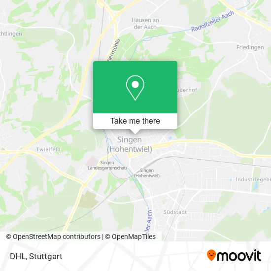 Карта DHL