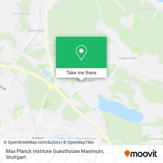Карта Max Planck Institute Guesthouse Maximum