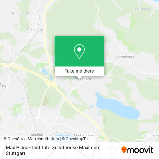 Карта Max Planck Institute Guesthouse Maximum