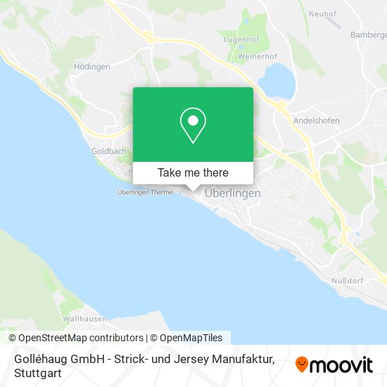 Golléhaug GmbH - Strick- und Jersey Manufaktur map