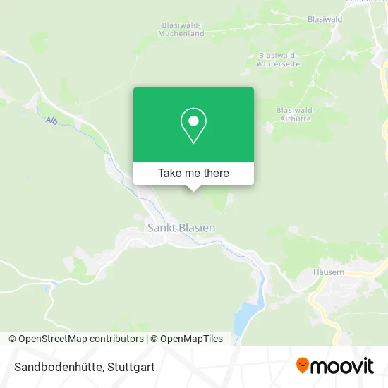 Карта Sandbodenhütte