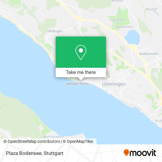 Plaza Bodensee map