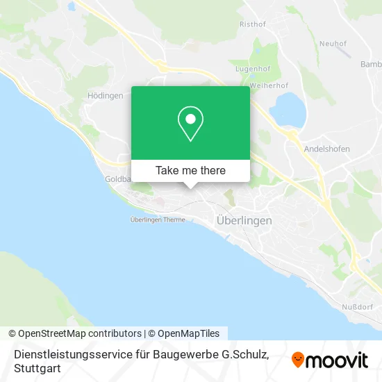 Карта Dienstleistungsservice für Baugewerbe G.Schulz