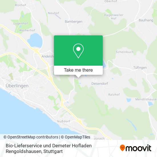 Bio-Lieferservice und Demeter Hofladen Rengoldshausen map