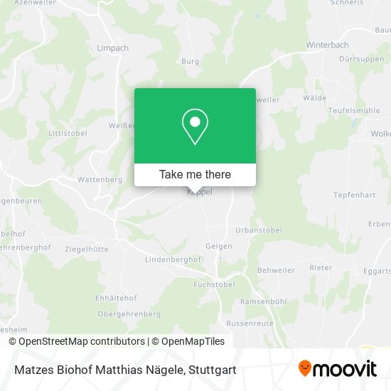 Matzes Biohof Matthias Nägele map