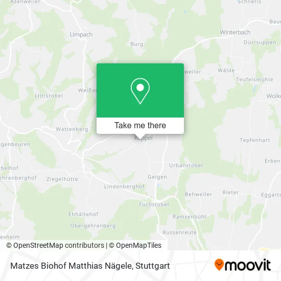 Карта Matzes Biohof Matthias Nägele