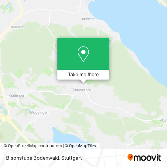 Карта Bisonstube Bodenwald
