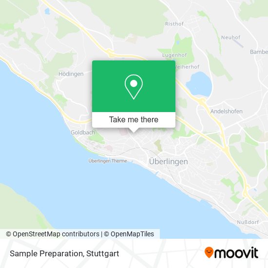 Sample Preparation map