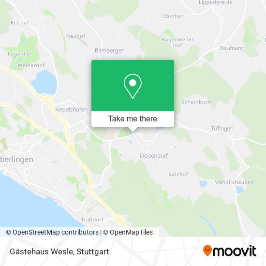 Gästehaus Wesle map