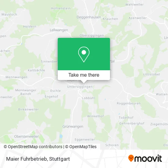 Карта Maier Fuhrbetrieb
