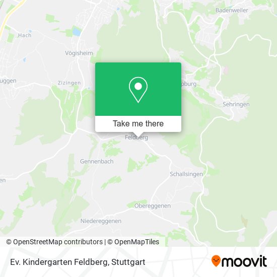 Ev. Kindergarten Feldberg map