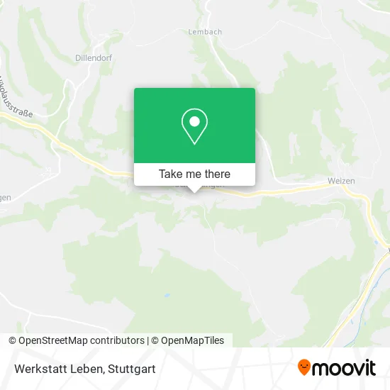 Карта Werkstatt Leben